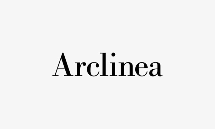 Grafische evolutie van ons Arclinea logo 6