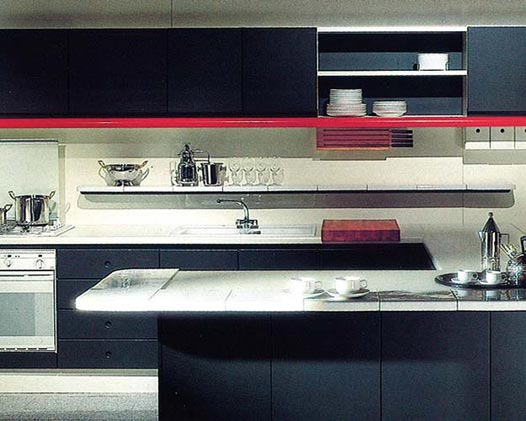 GRES (ontwerp Roberto Pamio), de elegante keuken